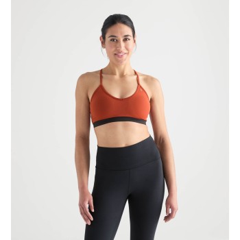 Special price Soutien-gorge de sport à col en V mat New Collection